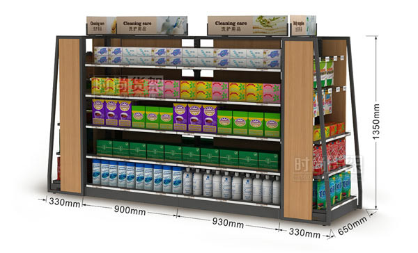 超市貨架_日用品貨架